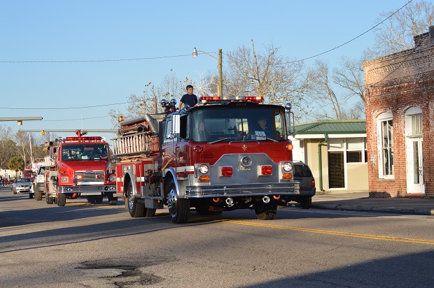Orangeburg Fire Department 2018 Christmas Parade