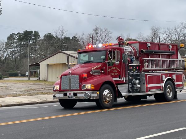 parade 2020 fire truck